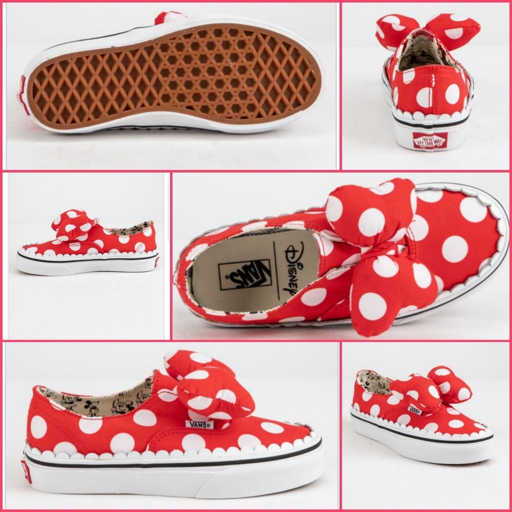 DISNEY x Vans Minnie's Bow Authentic Gore Toddler